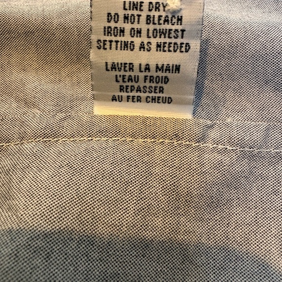 Jonathan Simkhai EUC pieced color block button up top - Picture 9 of 9